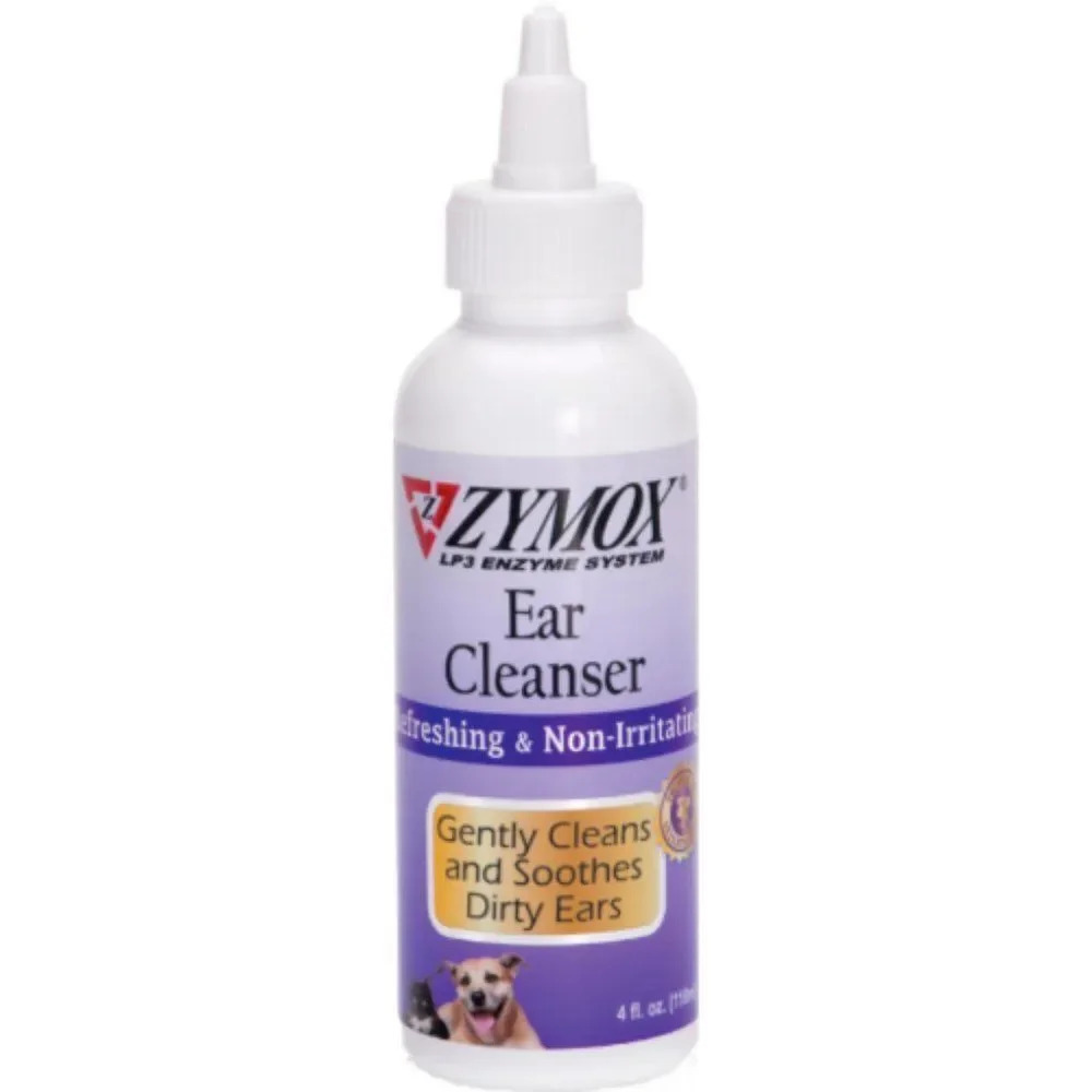 ZYMOX Enzymatic Ear Cleanser, Authentic Product - 4 oz. Bottle